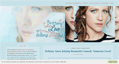 Desktop Screenshot of brittany-snow.net